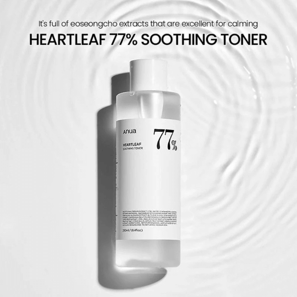 ANUA - Tónico calmante Heartleaf 77% - 250 ml