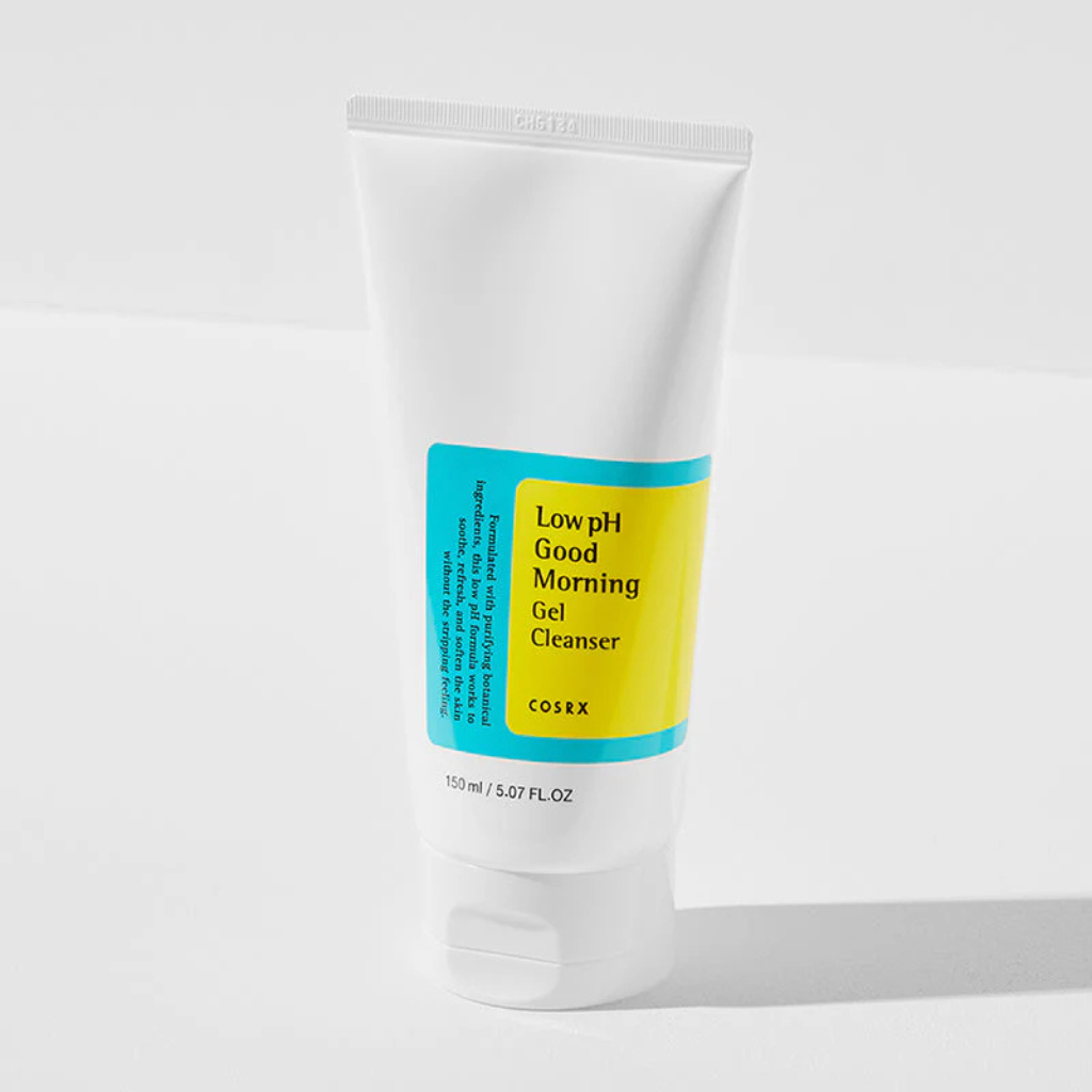 Gel limpiador facial COSRX de pH bajo para la mañana, 150 ml