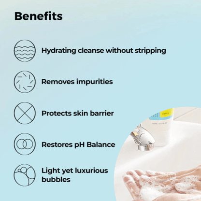 Gel limpiador facial COSRX de pH bajo para la mañana, 150 ml