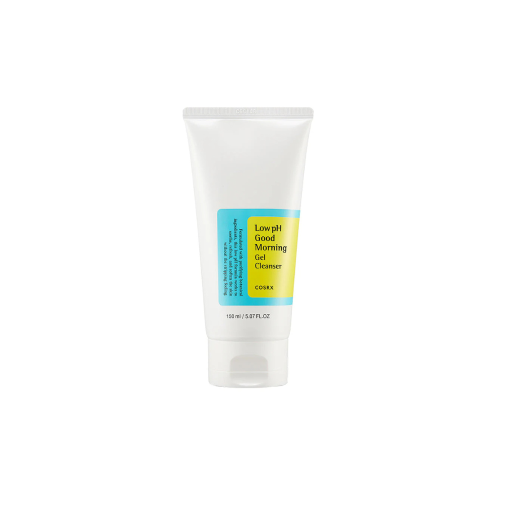 Gel limpiador facial COSRX de pH bajo para la mañana, 150 ml